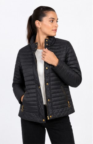 Parka Negra Lorenzo di Pontti